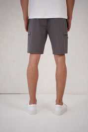 Capo Utility Tech Cargo Short - Charcoal