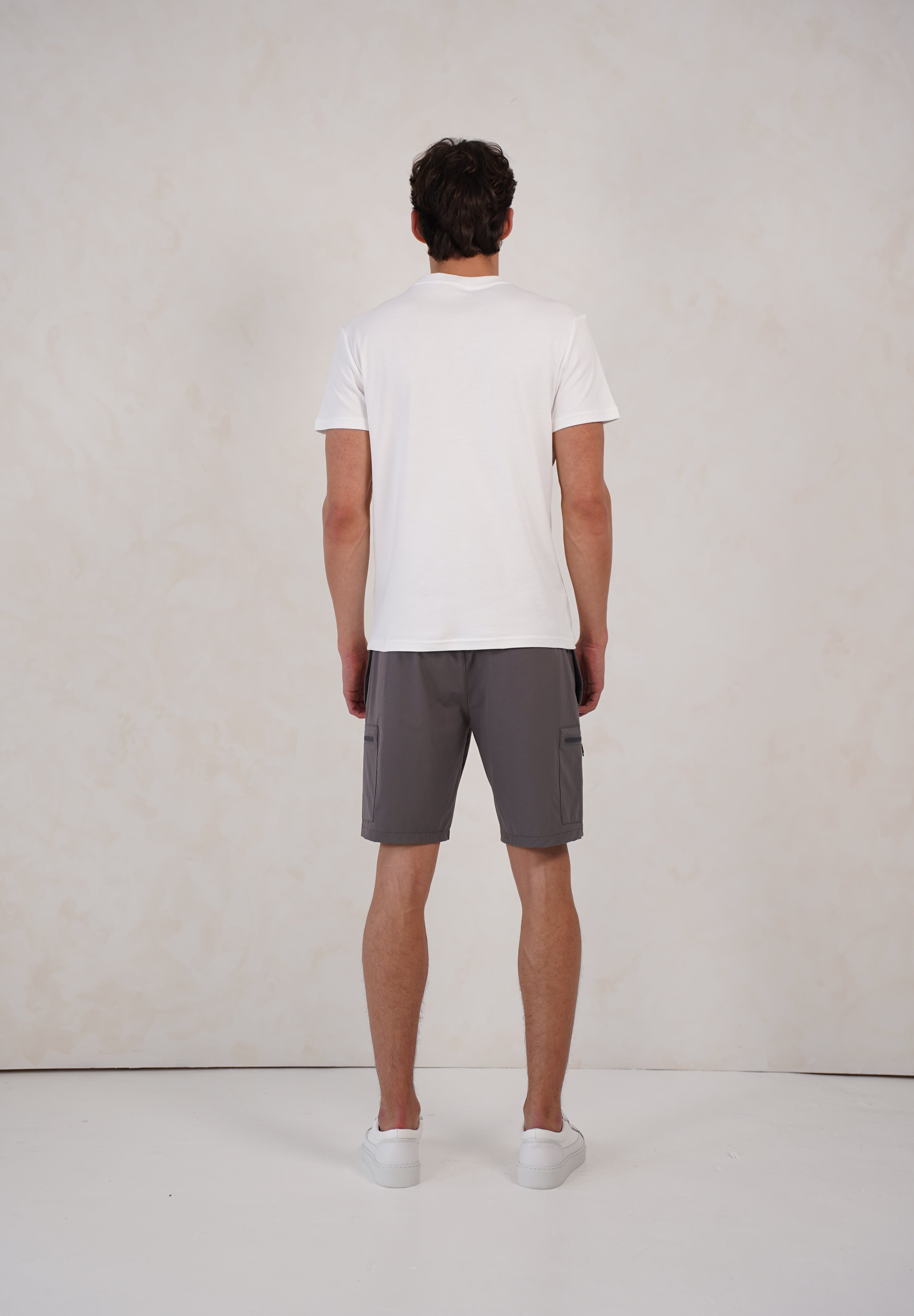Capo Utility Tech Cargo Short - Charcoal