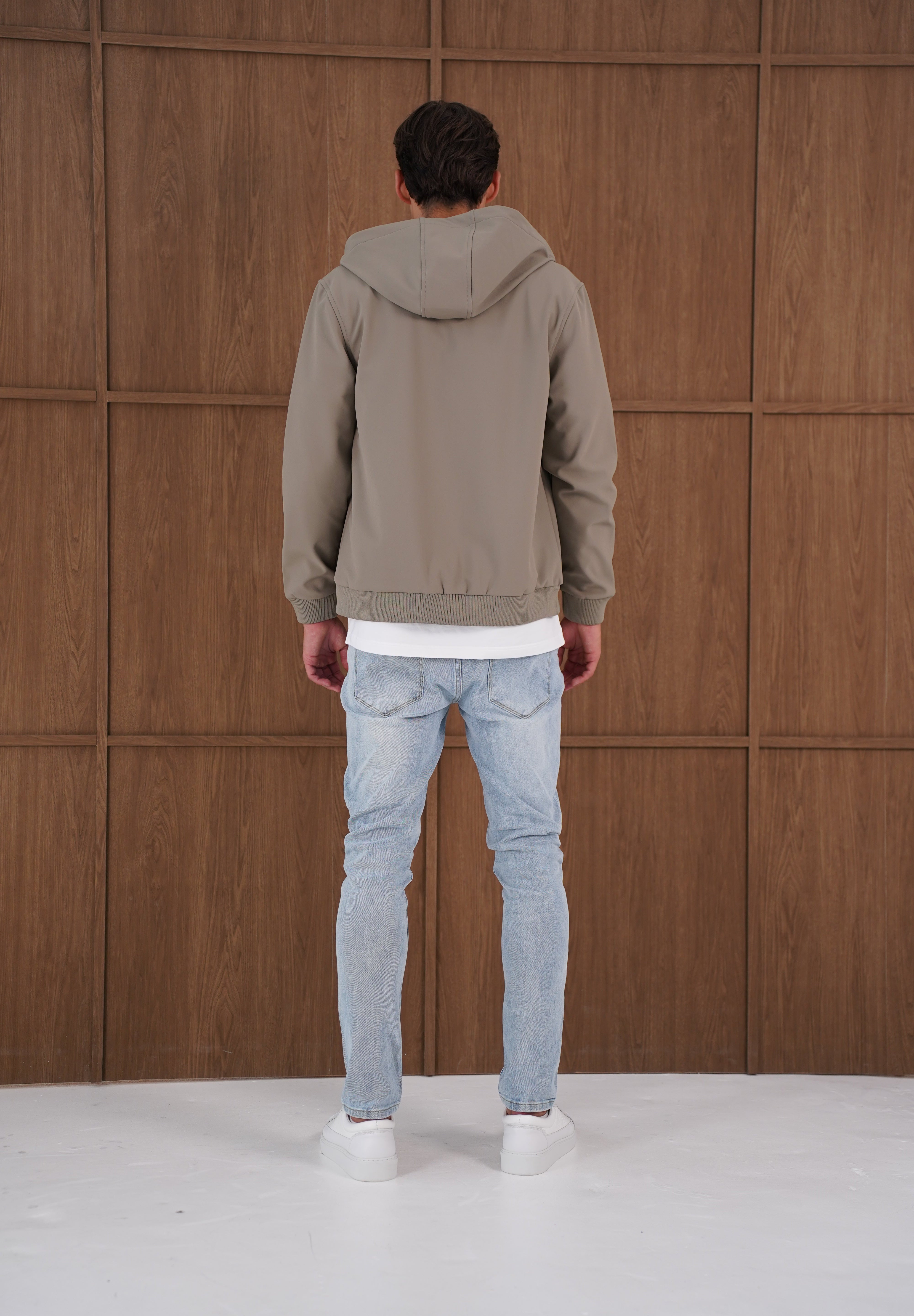 Capo Soft Shell Hood Jacket - Olive