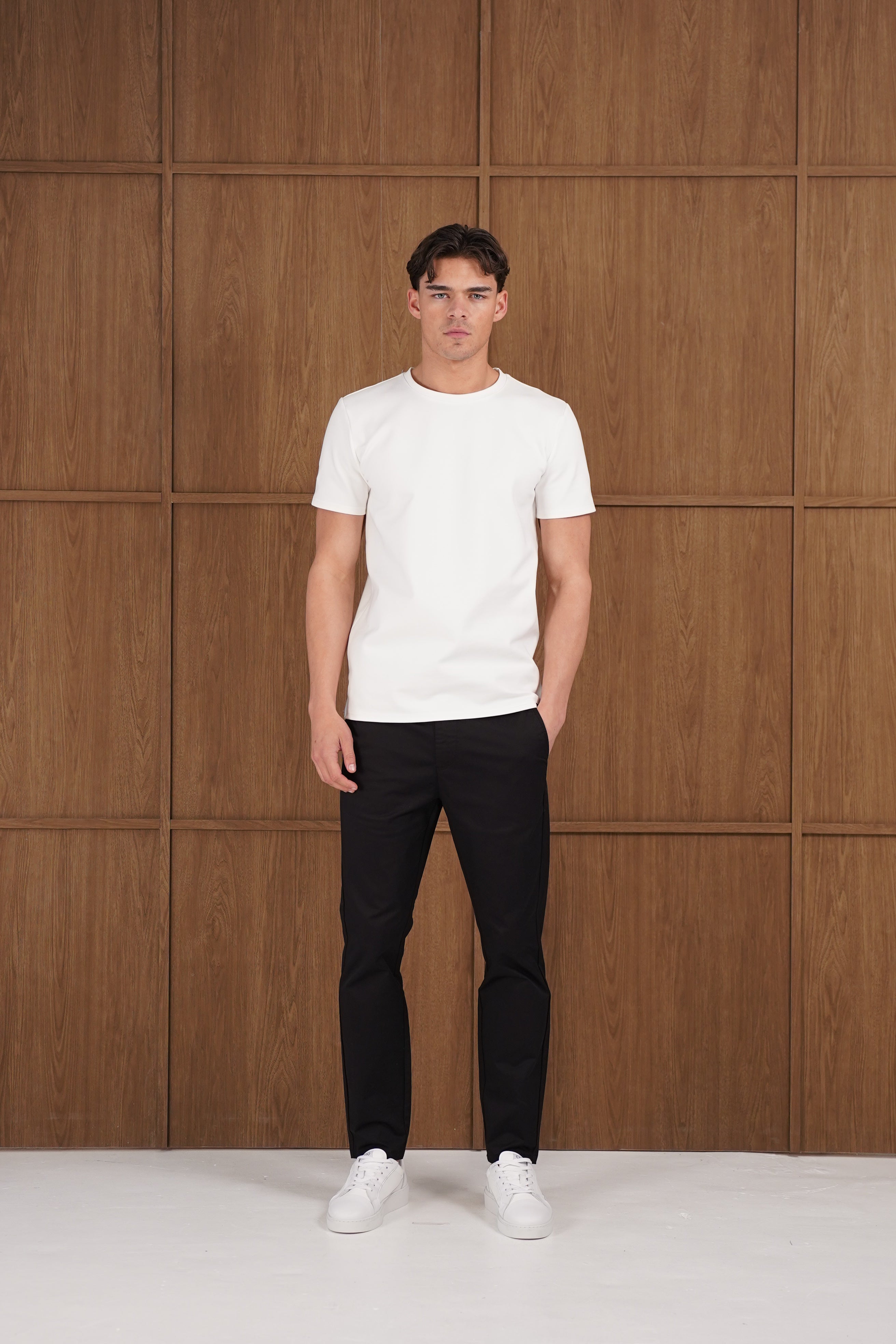 Capo Chino Side Adjuster Pant - Black