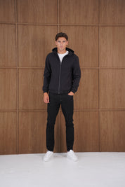 Capo Soft Shell Hood Jacket - Black