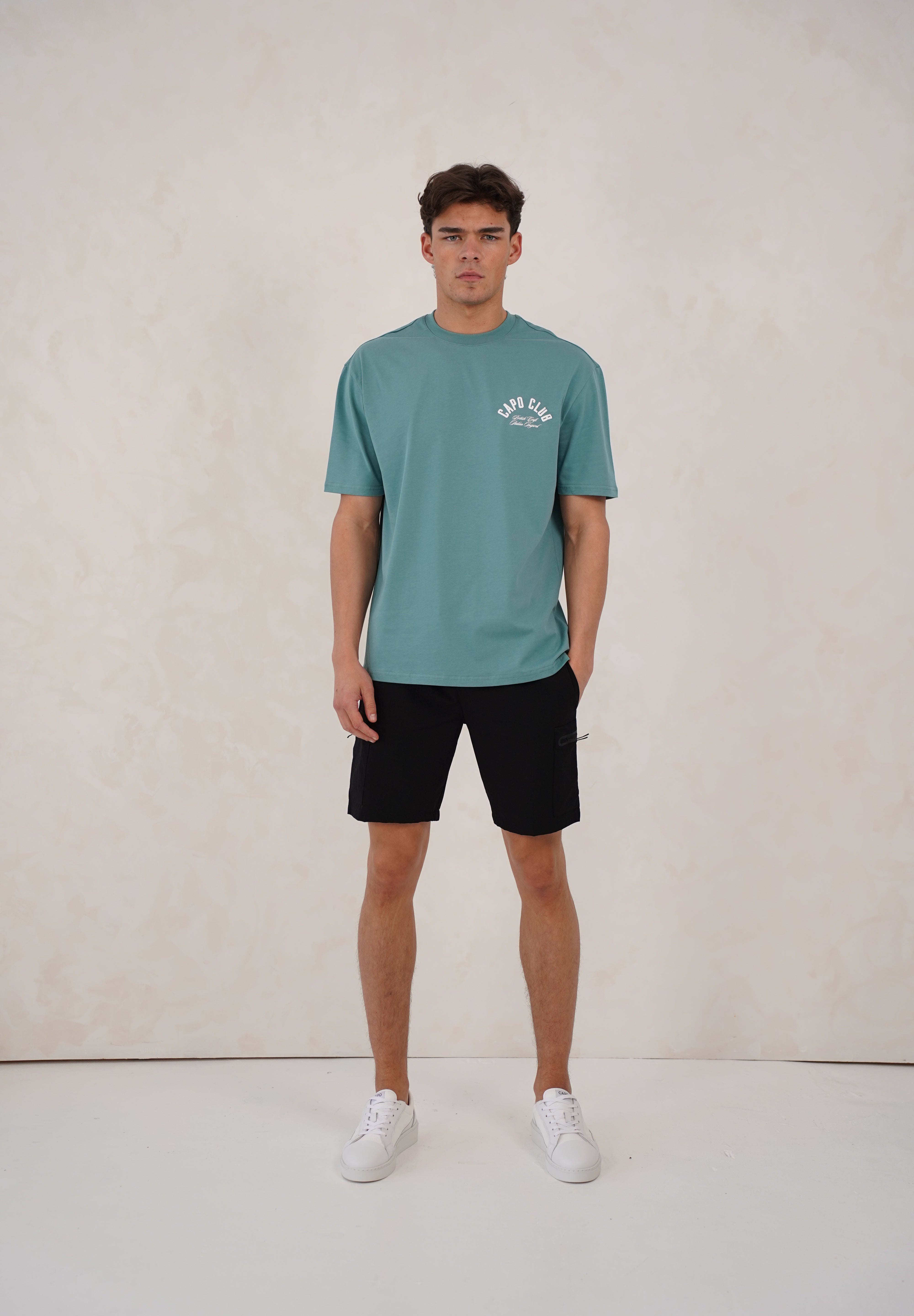 Capo Utility Tech Cargo Short - Black