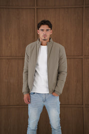 Capo Padded Bomber Jacket - Olive