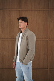 Capo Padded Bomber Jacket - Olive