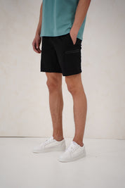 Capo Utility Tech Cargo Short - Black