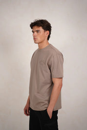 Capo Club Script T-Shirt - Tonal Mushroom