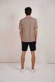 Capo Club Script T-Shirt - Tonal Mushroom
