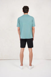 Capo Club Craftsman Crest T-Shirt - Oil Blue/Tonal