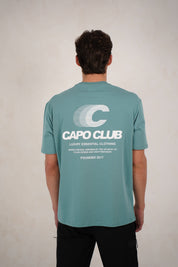 Capo Club Speed T-Shirt - Oil Blue/White