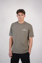 Capo Club Craftsman Crest T-Shirt - Olive/White