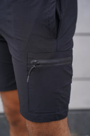 Capo Utility Tech Cargo Short - Black
