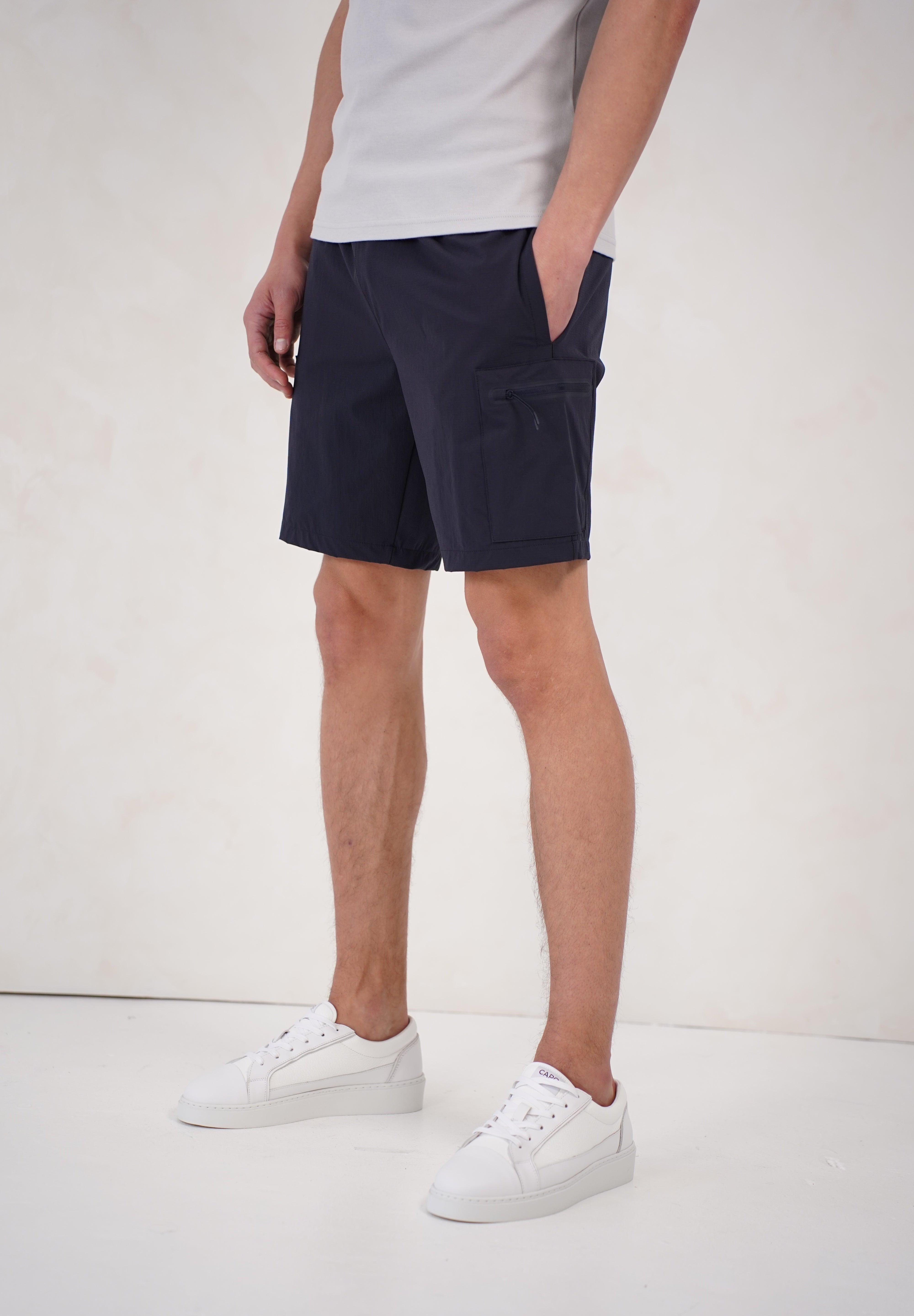 Capo Utility Tech Cargo Short - Navy