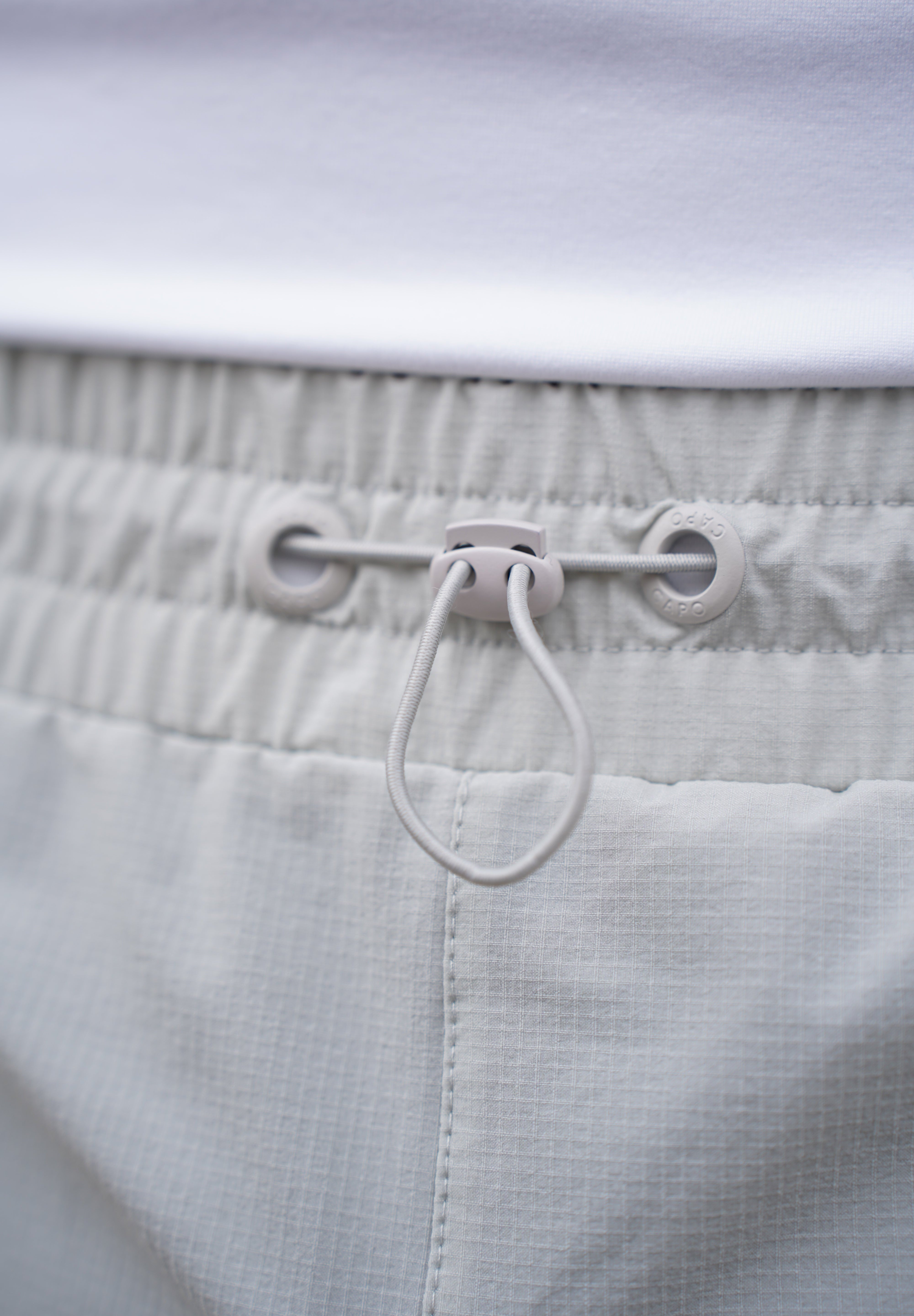 Capo Utility Tech Cargo Short - Light Grey