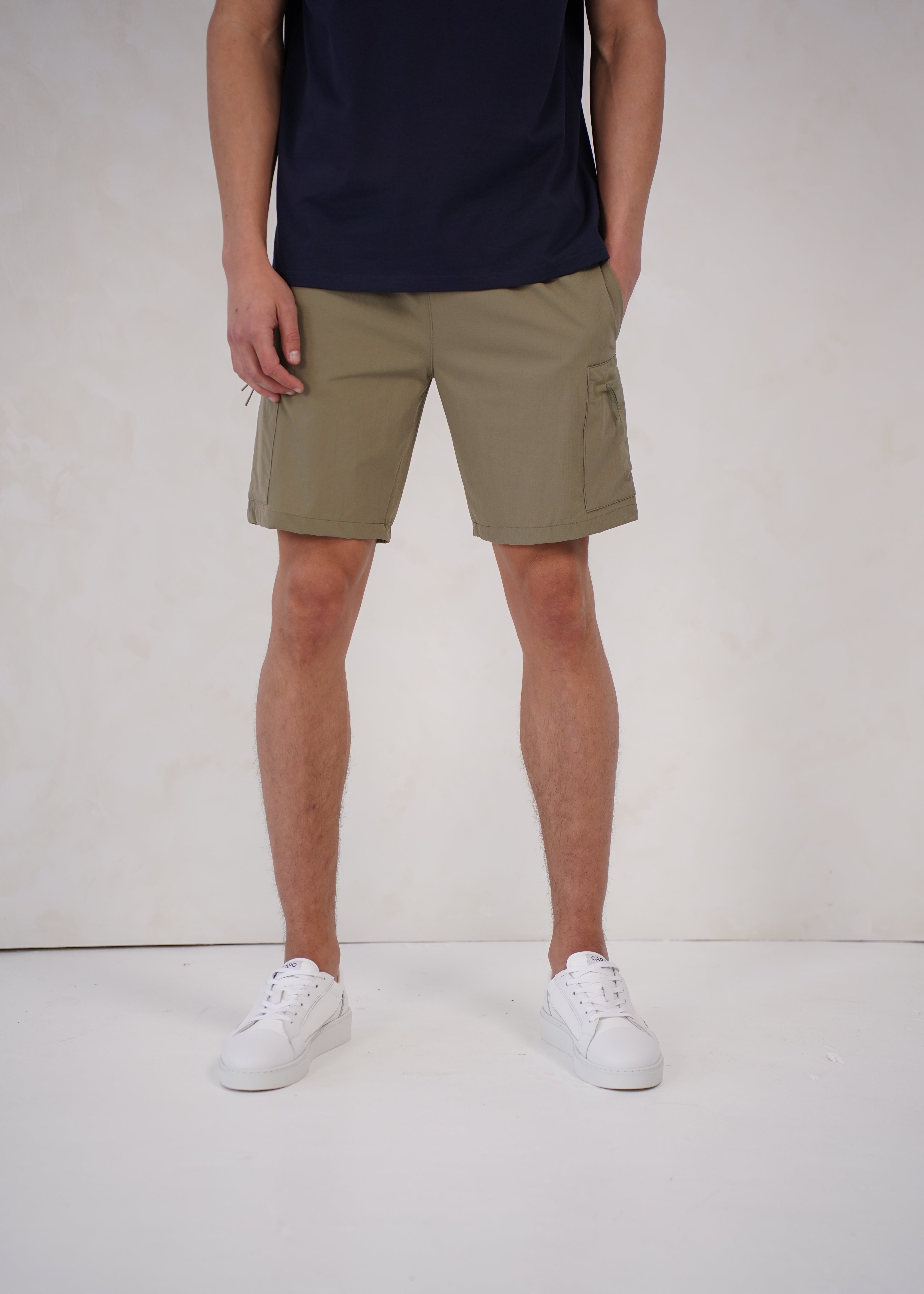 Capo Utility Tech Cargo Short - Olive