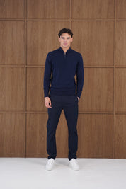 Capo Chino Trouser - Navy