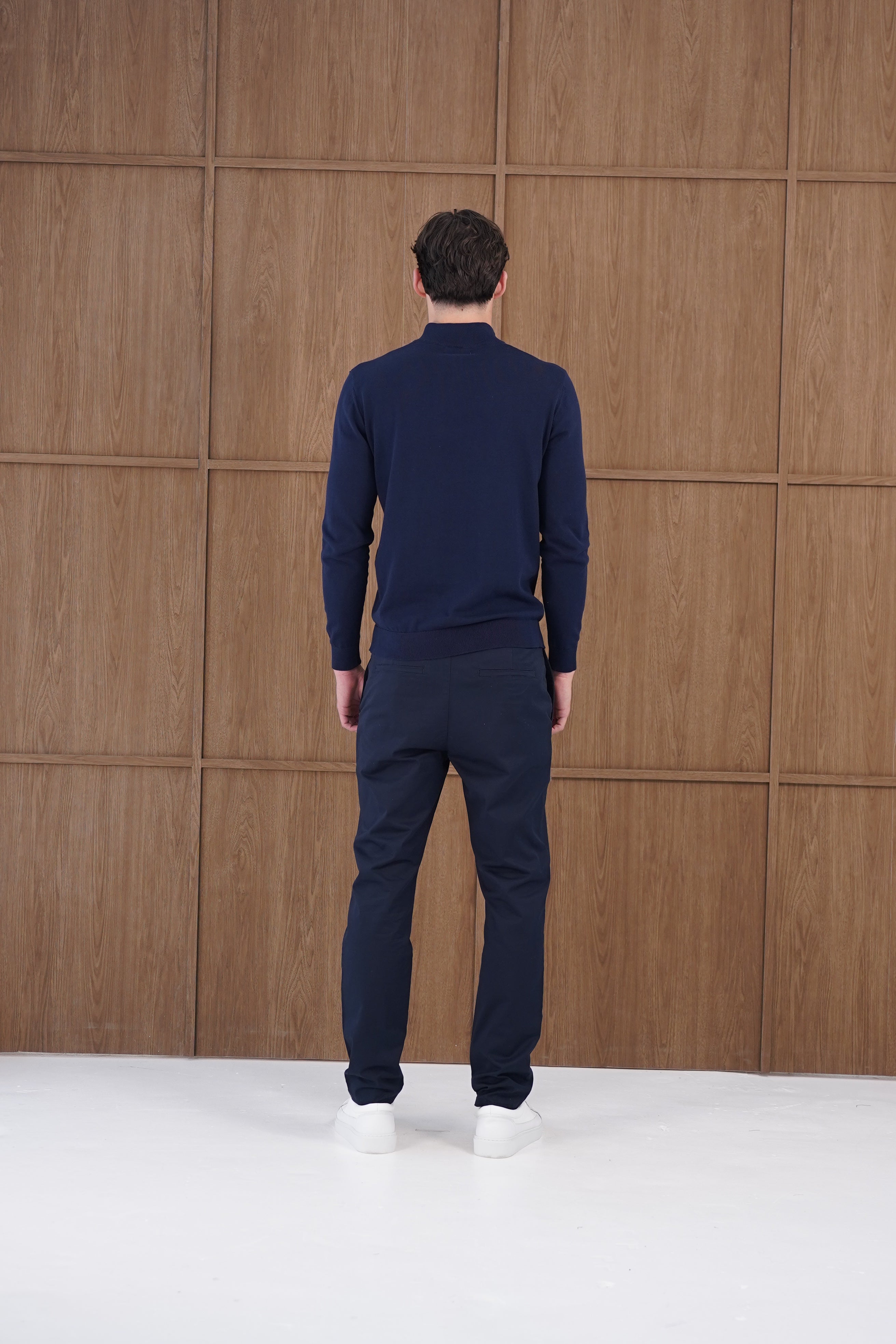 Capo Chino Trouser - Navy