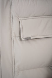 Capo Mid-Length Puffer Coat - Stone