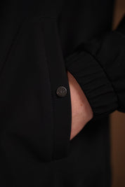 Capo Padded Collar Jacket - Black