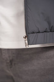 Capo Padded Bomber Jacket - Charcoal