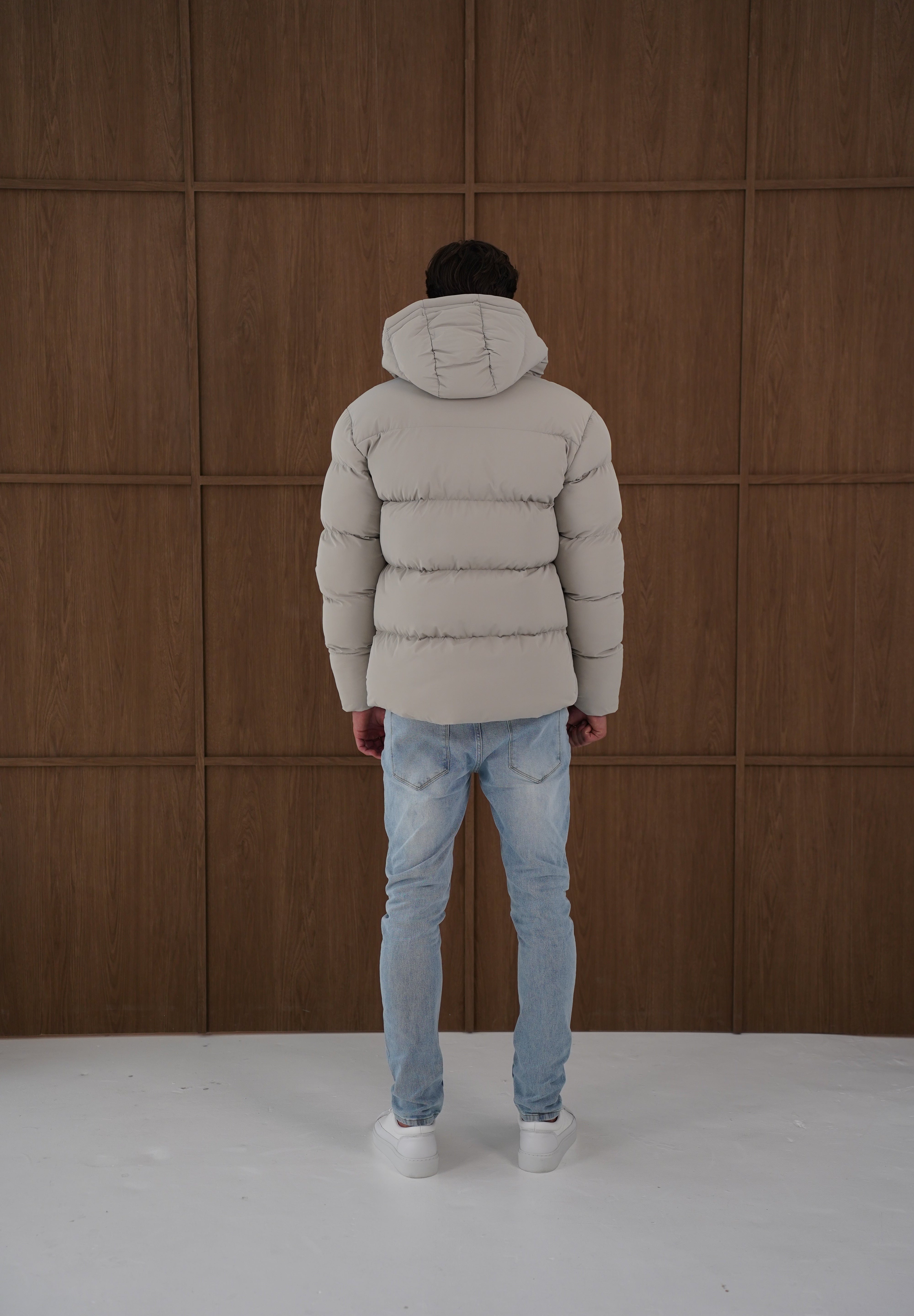 Capo Puffer Coat - Stone