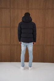 Capo Puffer Coat - Black