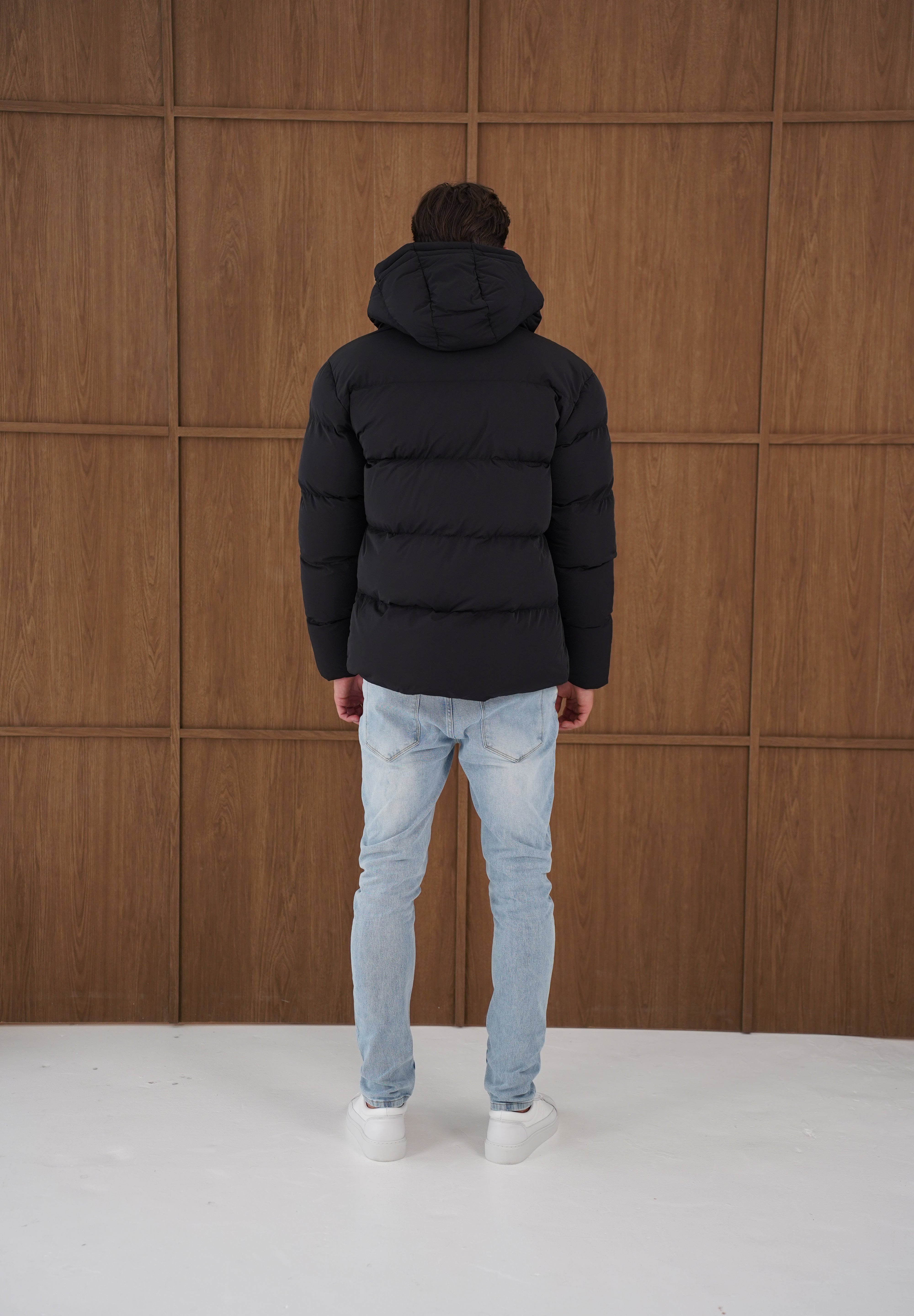 Capo Puffer Coat - Black