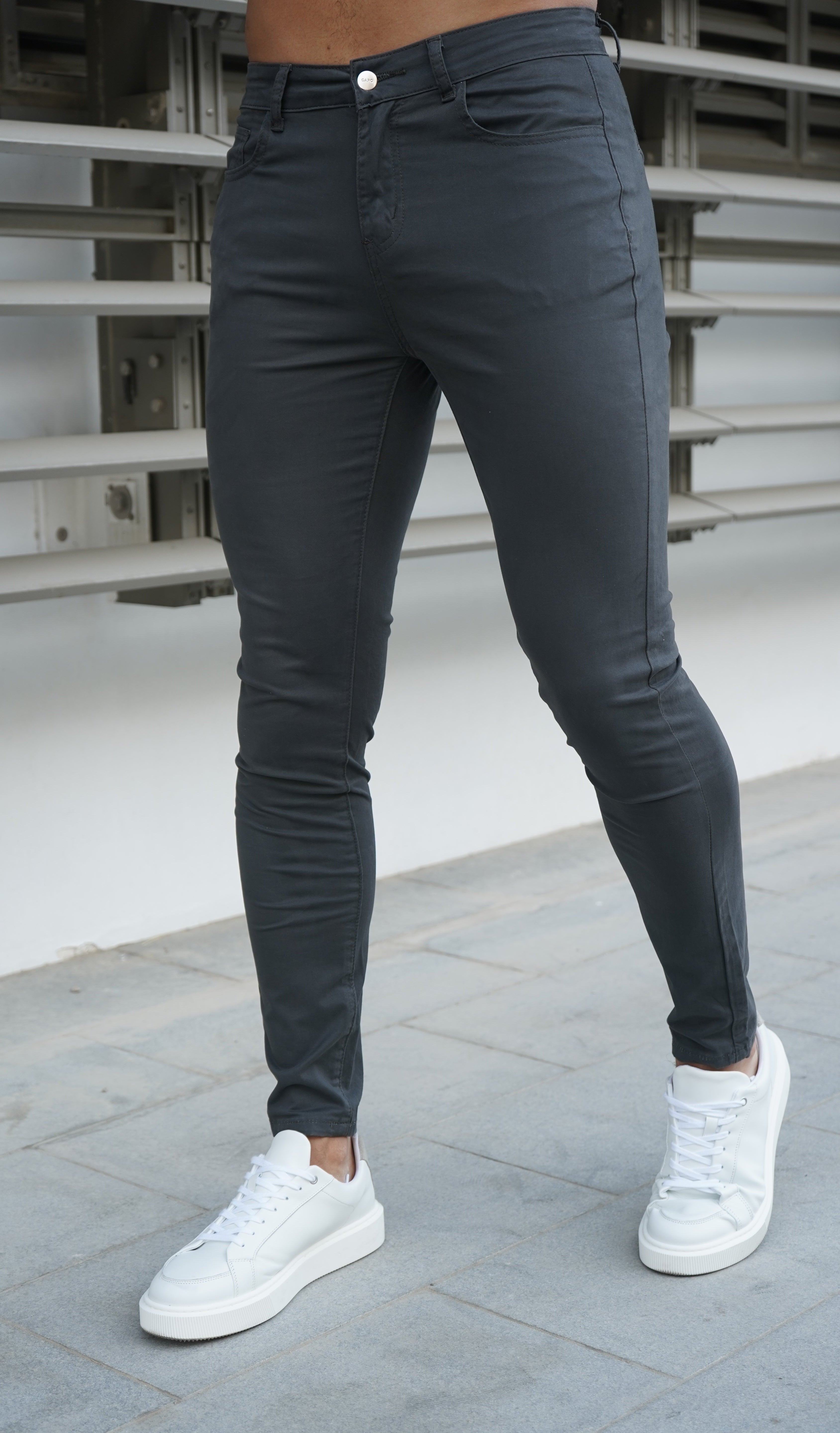 Capo CHINO Pant - Dark Grey