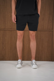 Capo Veluro Washed Shorts - Black