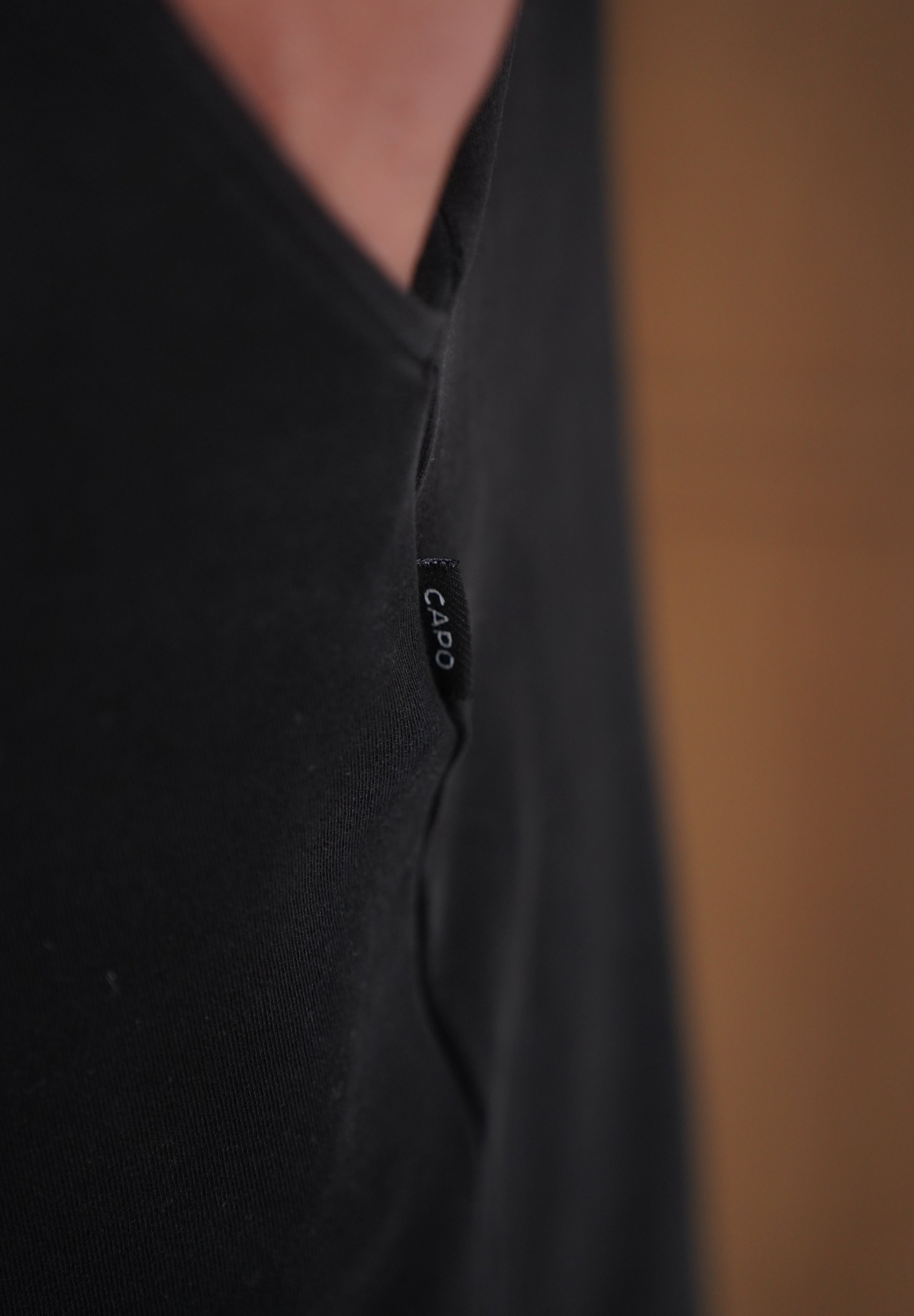 Capo Veluro Washed Shorts - Black