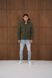 Capo Puffer Coat - Khaki