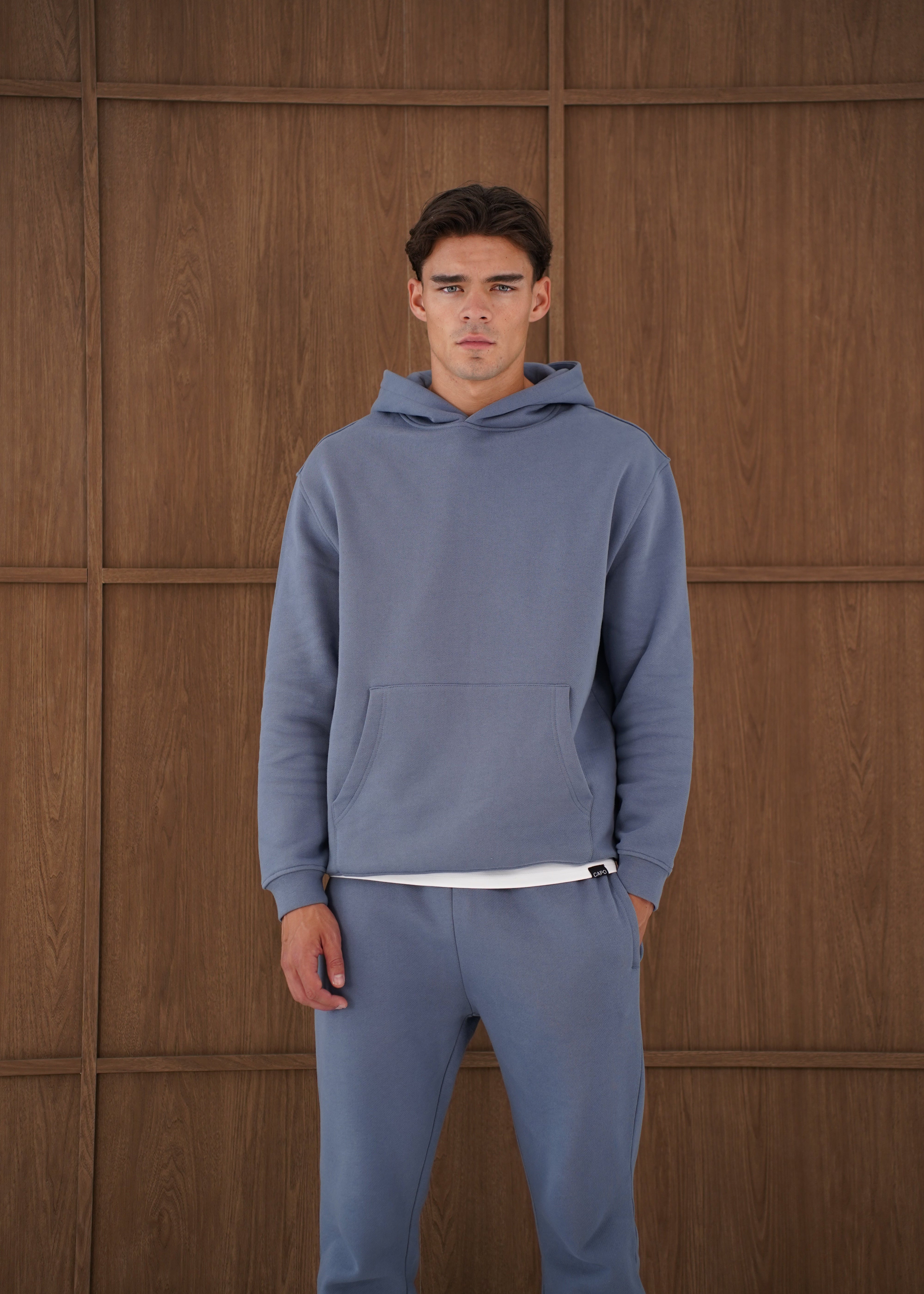 Capo Heavyweight Hoodie - Slate Blue
