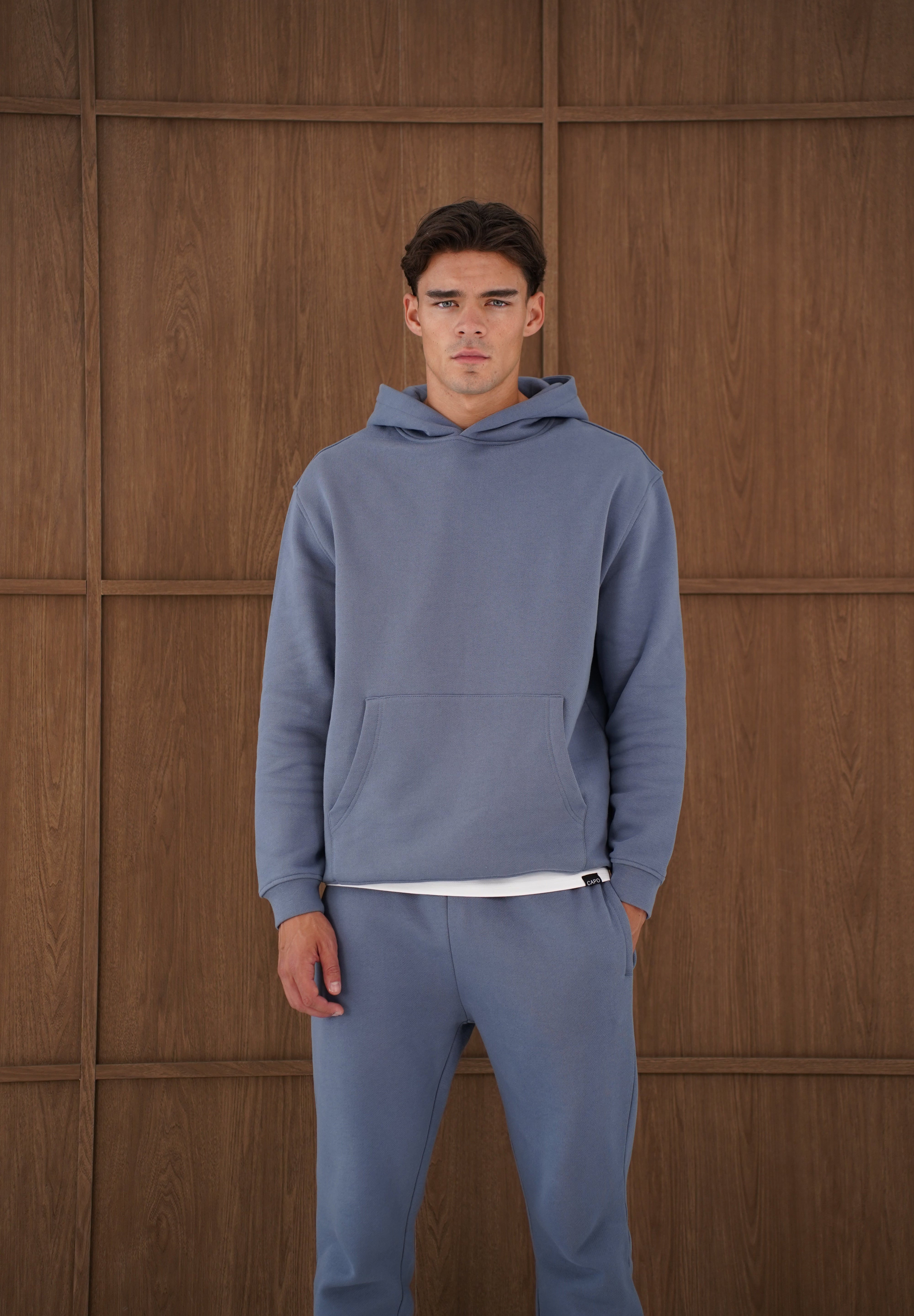 Capo Heavyweight Hoodie - Slate Blue