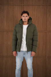 Capo Puffer Coat - Khaki