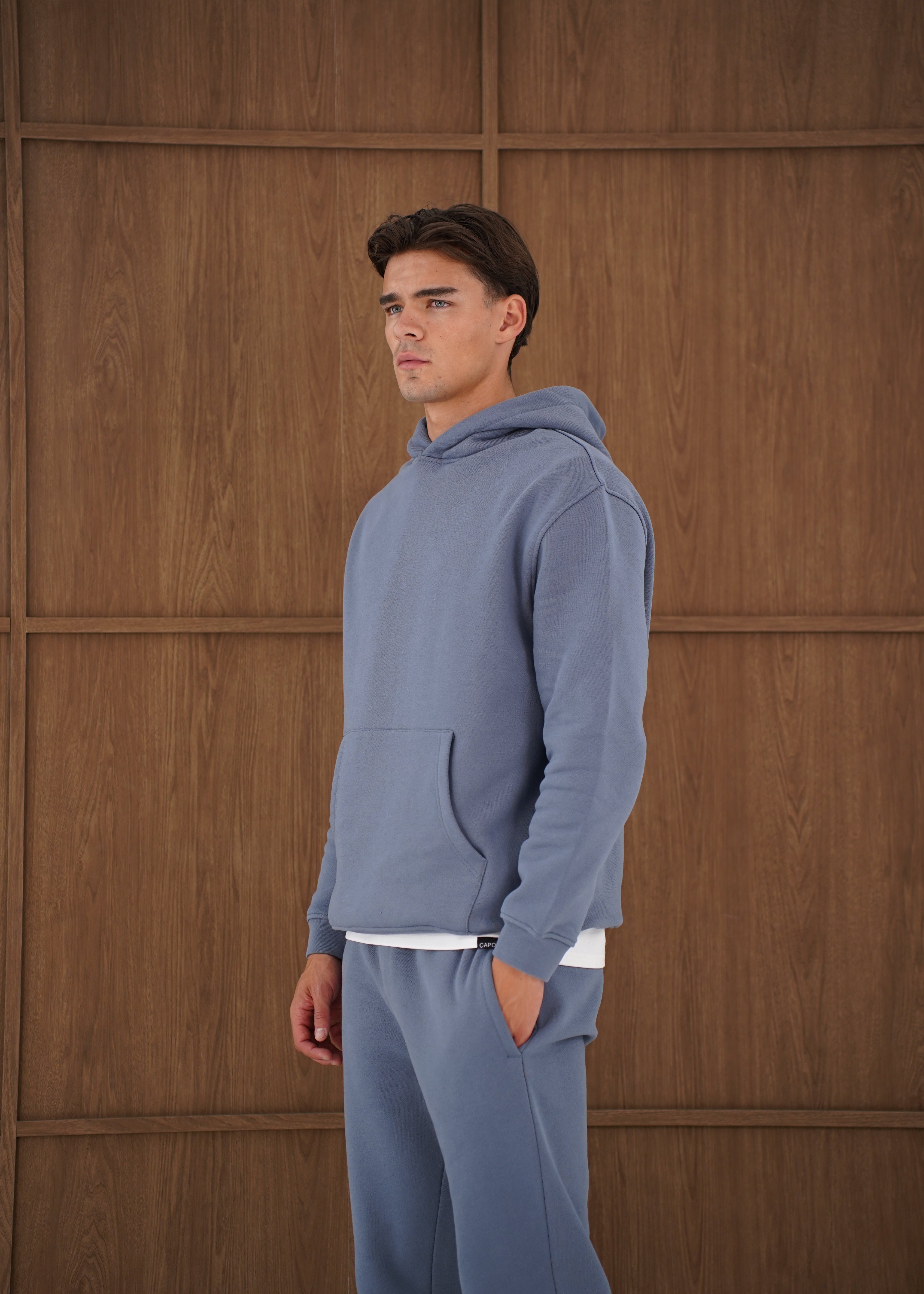 Capo Heavyweight Hoodie - Slate Blue