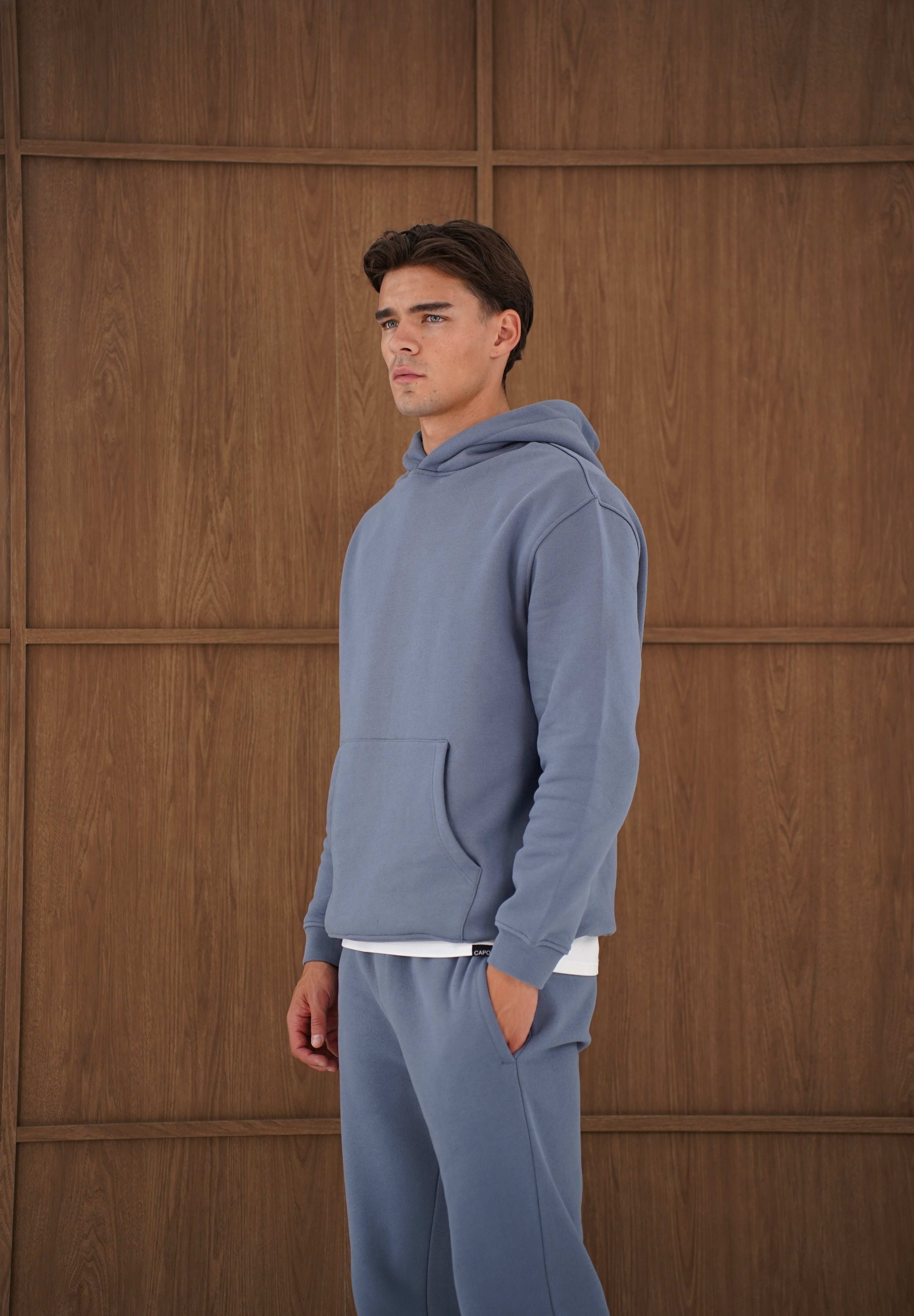 Capo Heavyweight Hoodie - Slate Blue