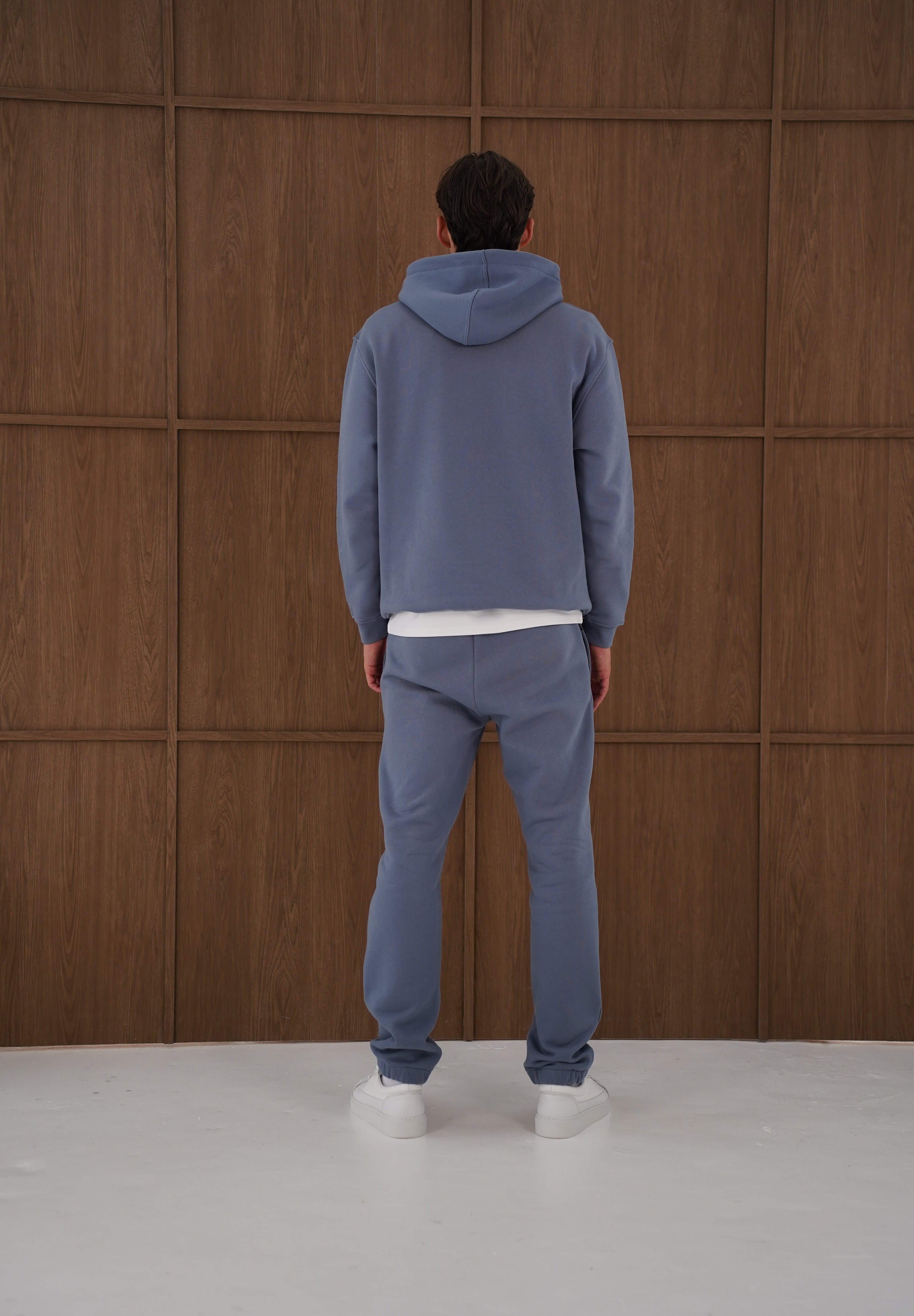 Capo Heavyweight Cuffed Pant - Slate Blue