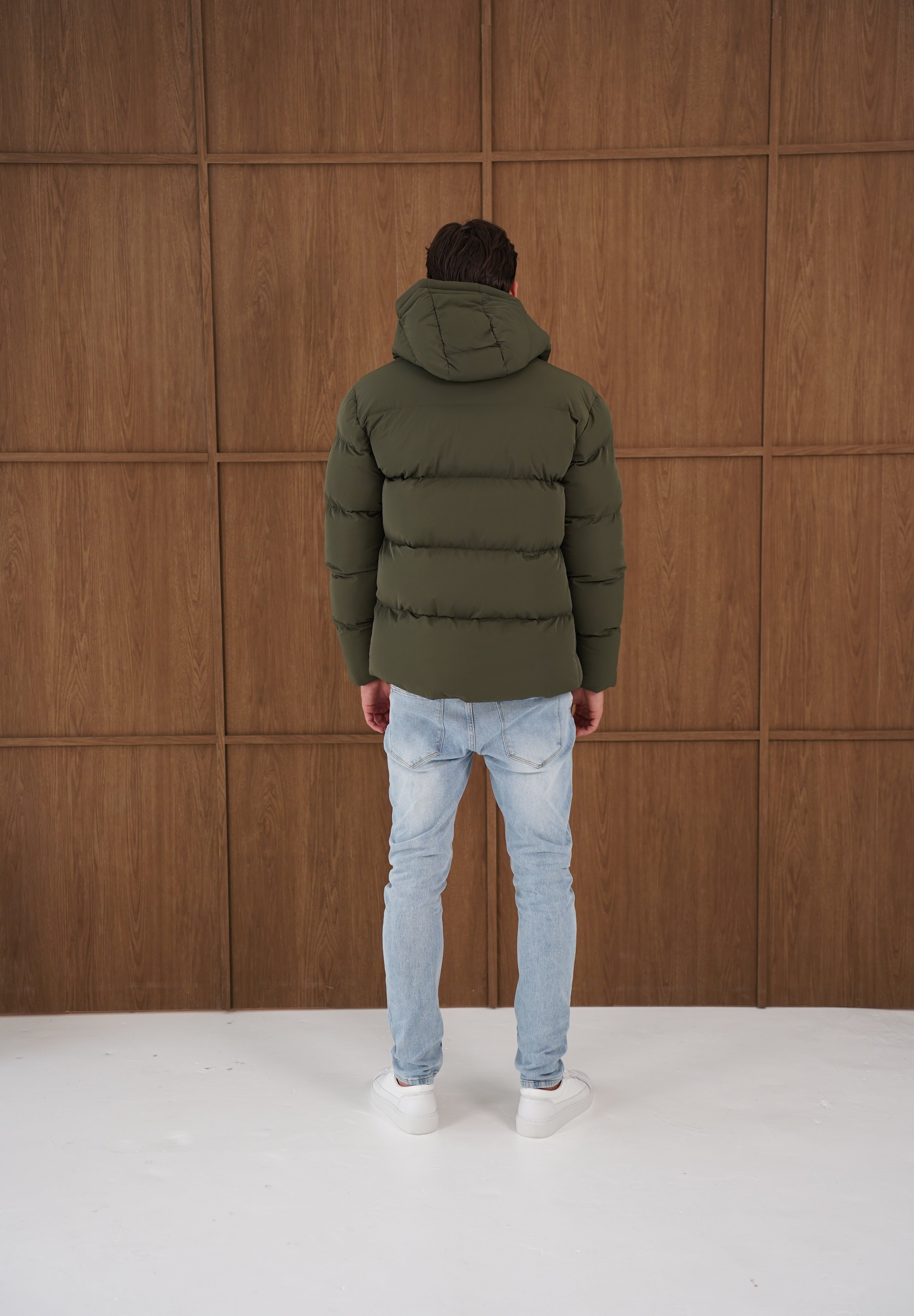 Capo Puffer Coat - Khaki