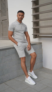 Capo INTERLOCK SLUB Zip SS Polo