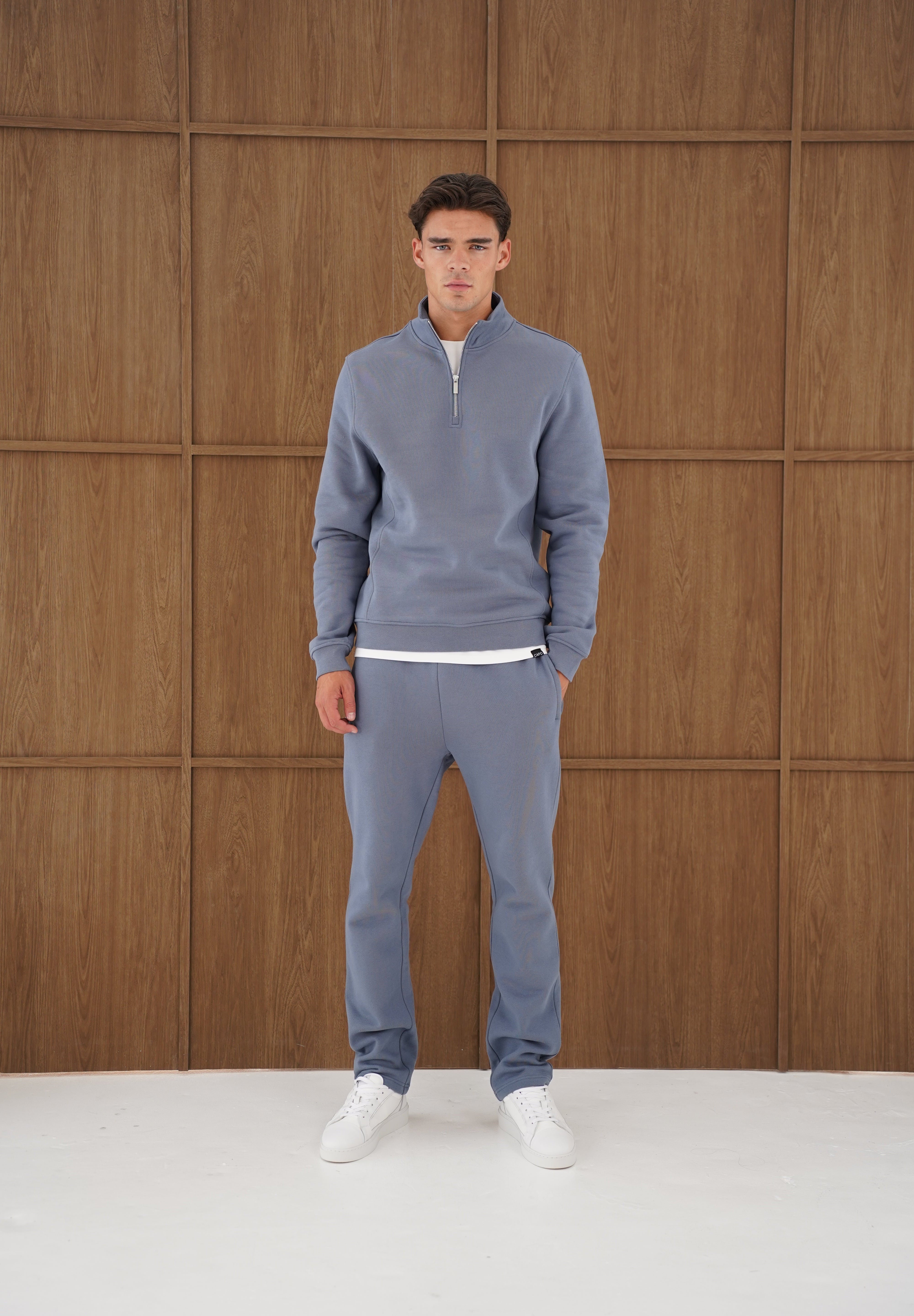 Capo Heavyweight Jogger - Slate Blue