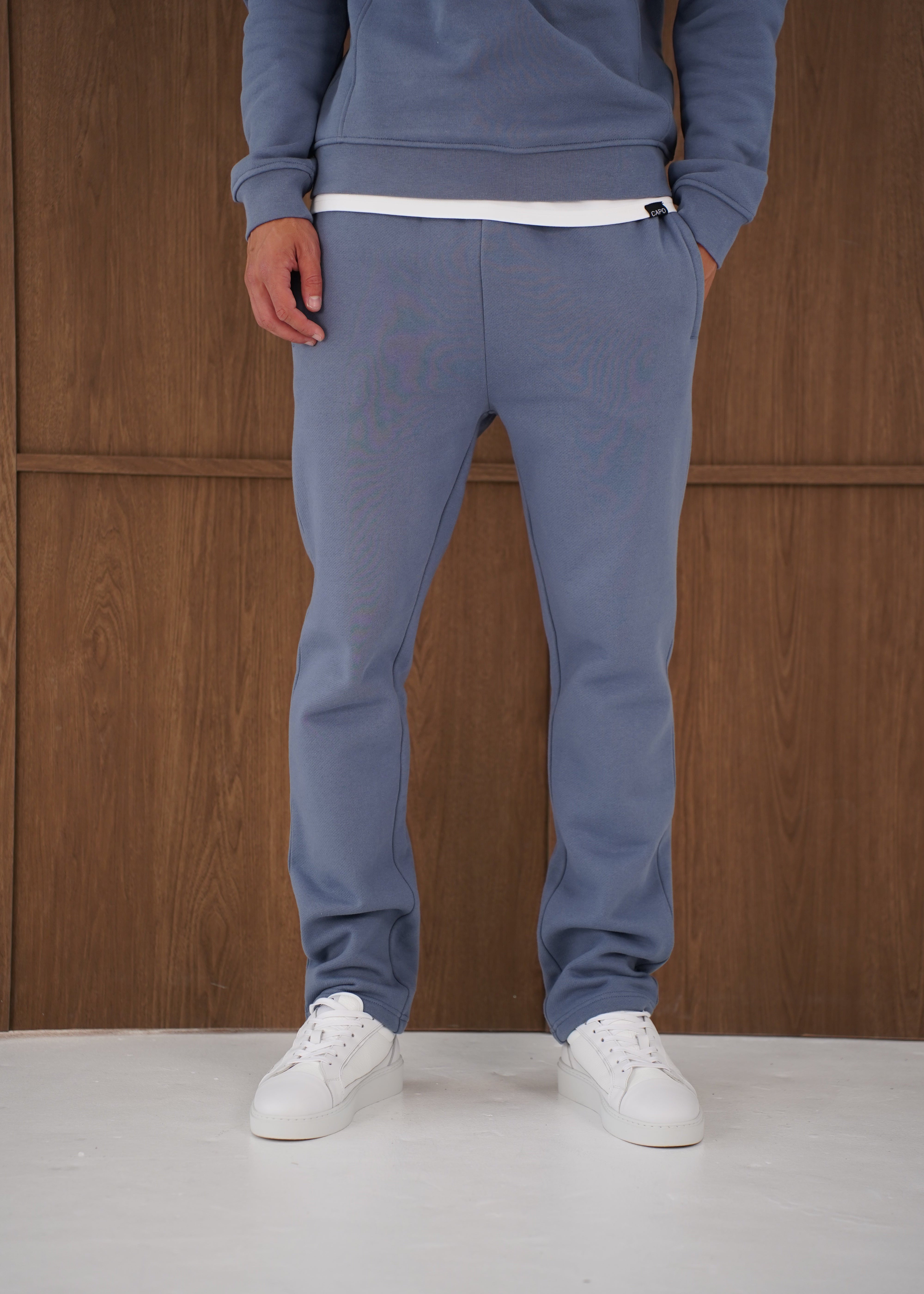 Capo Heavyweight Jogger - Slate Blue