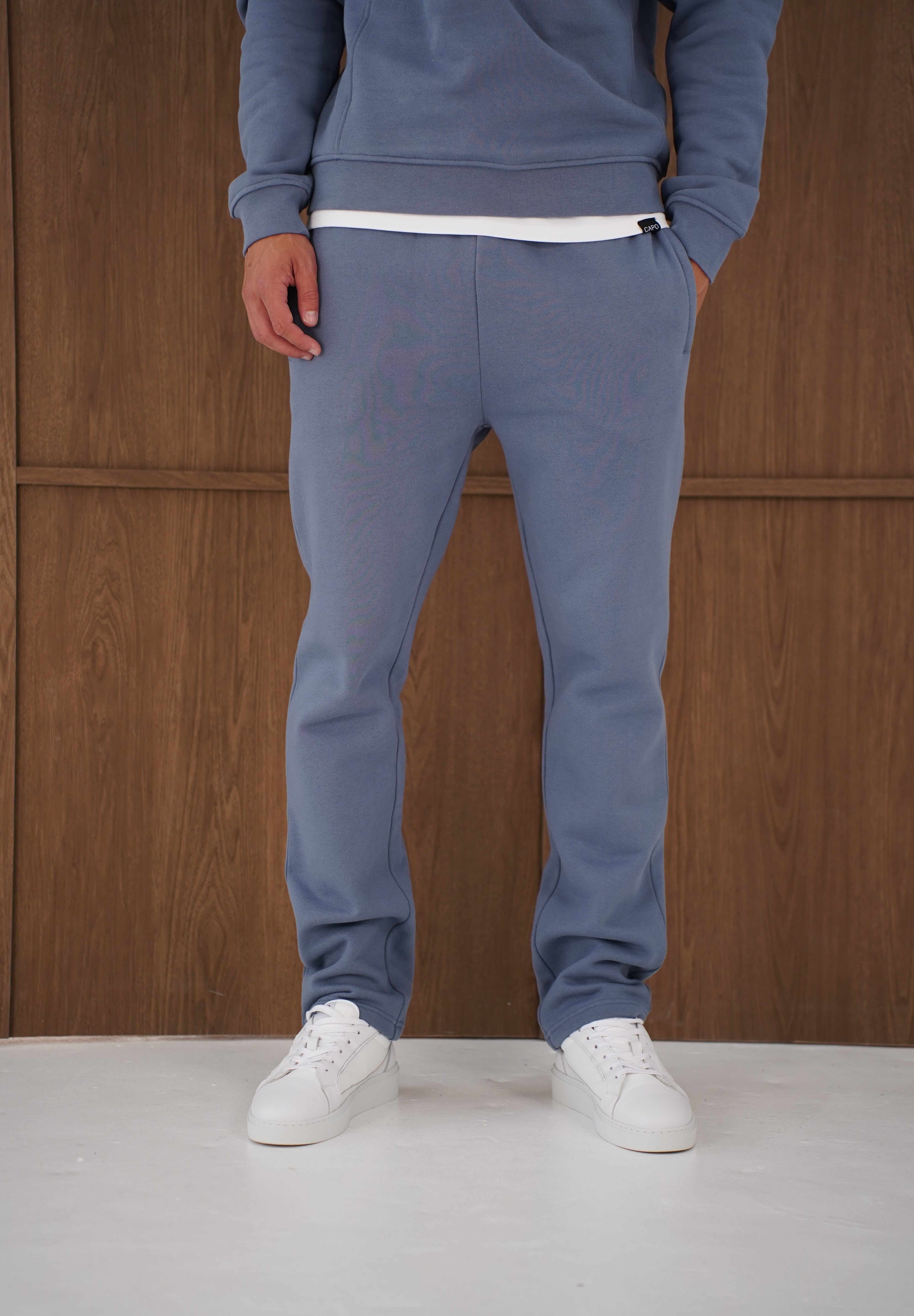 Capo Heavyweight Jogger - Slate Blue