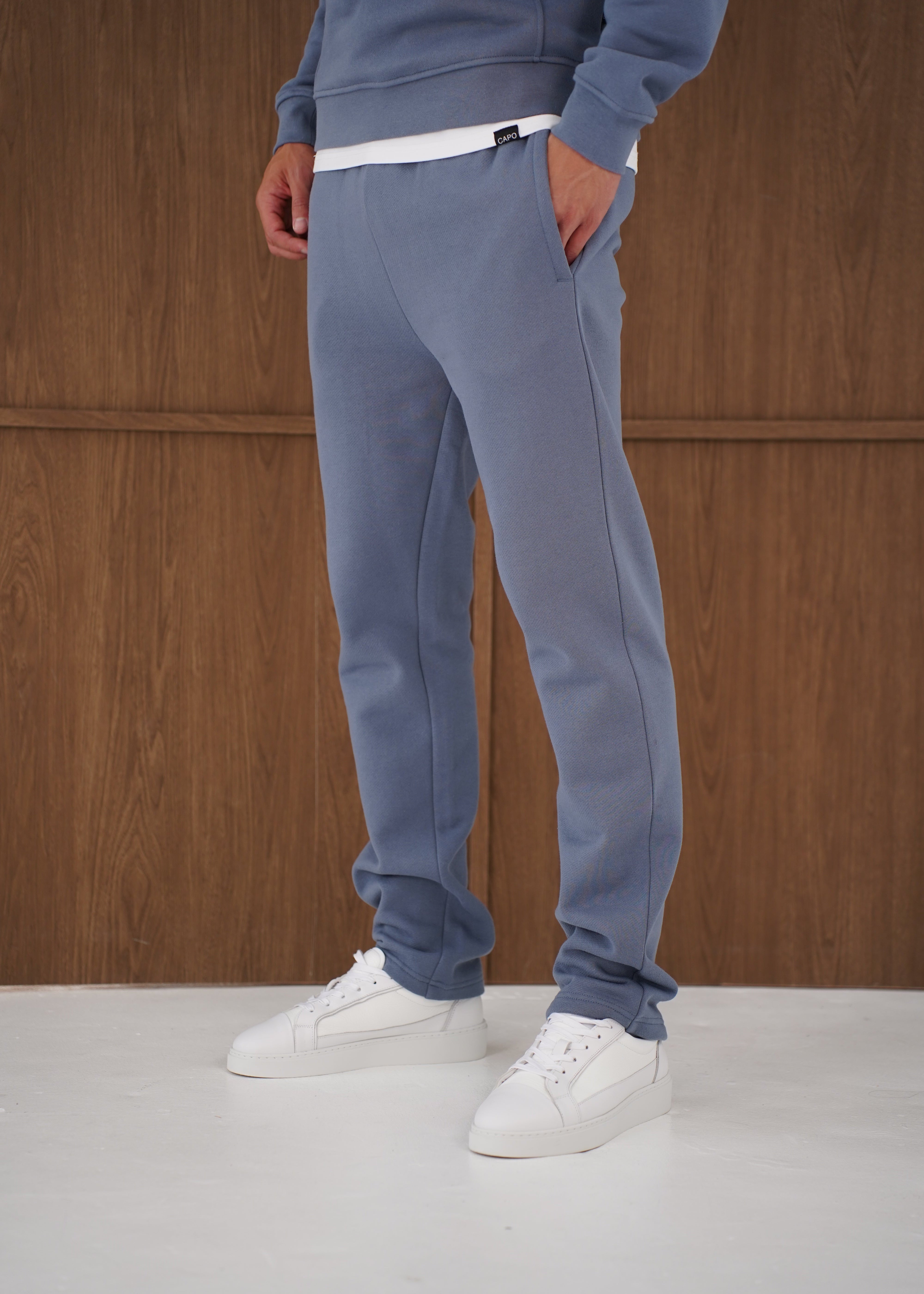 Capo Heavyweight Jogger - Slate Blue