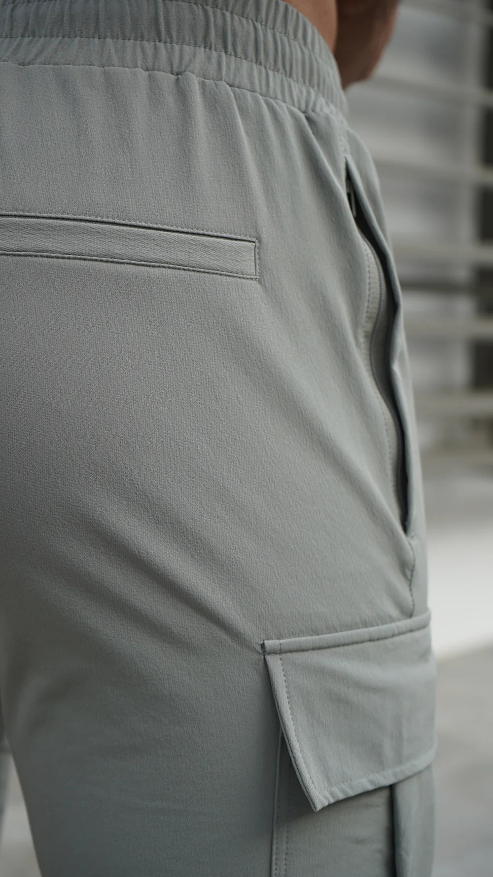 Capo UTILITY Cargo Short - Light Grey