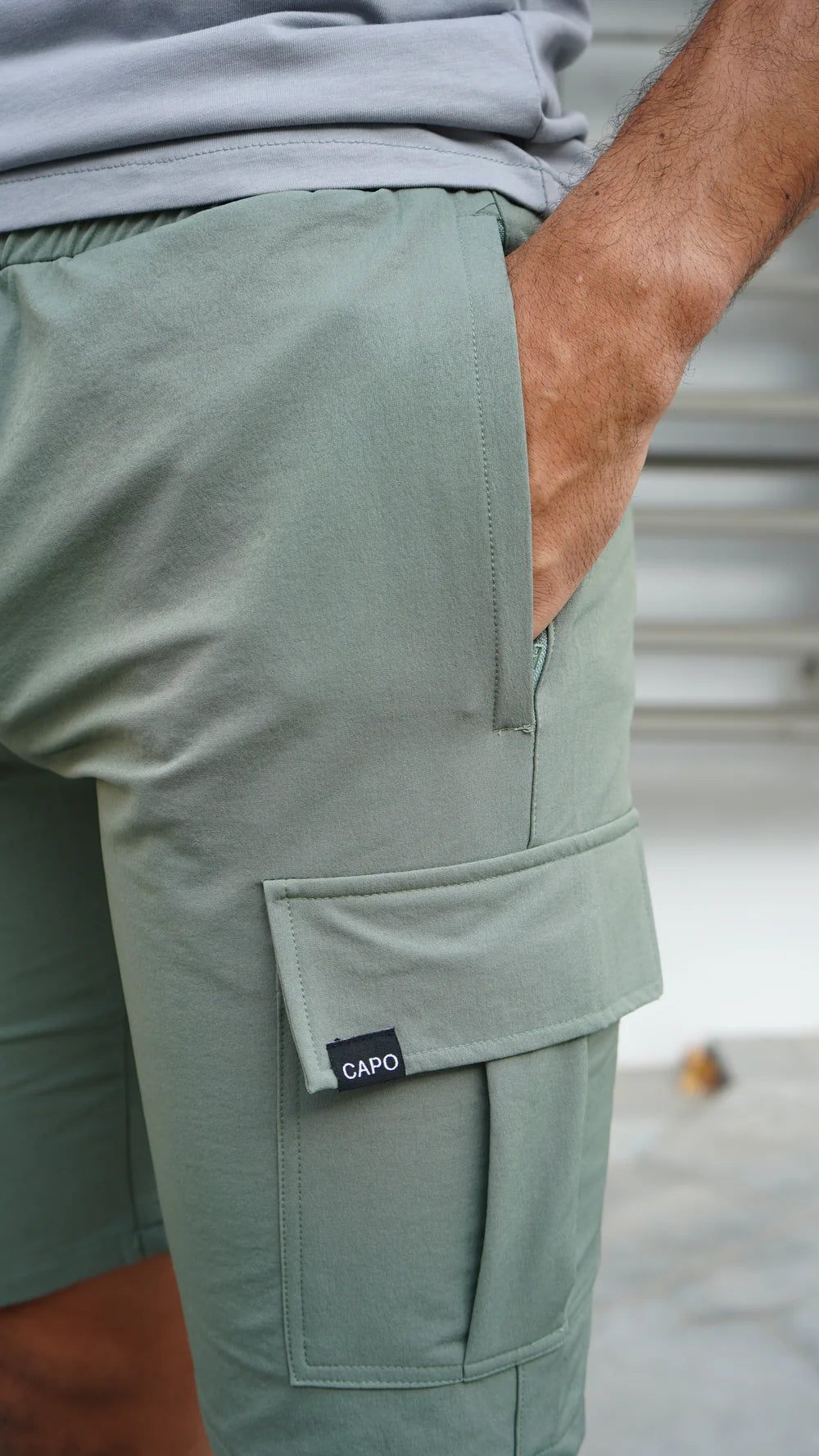 Capo UTILITY Cargo Short - Olive