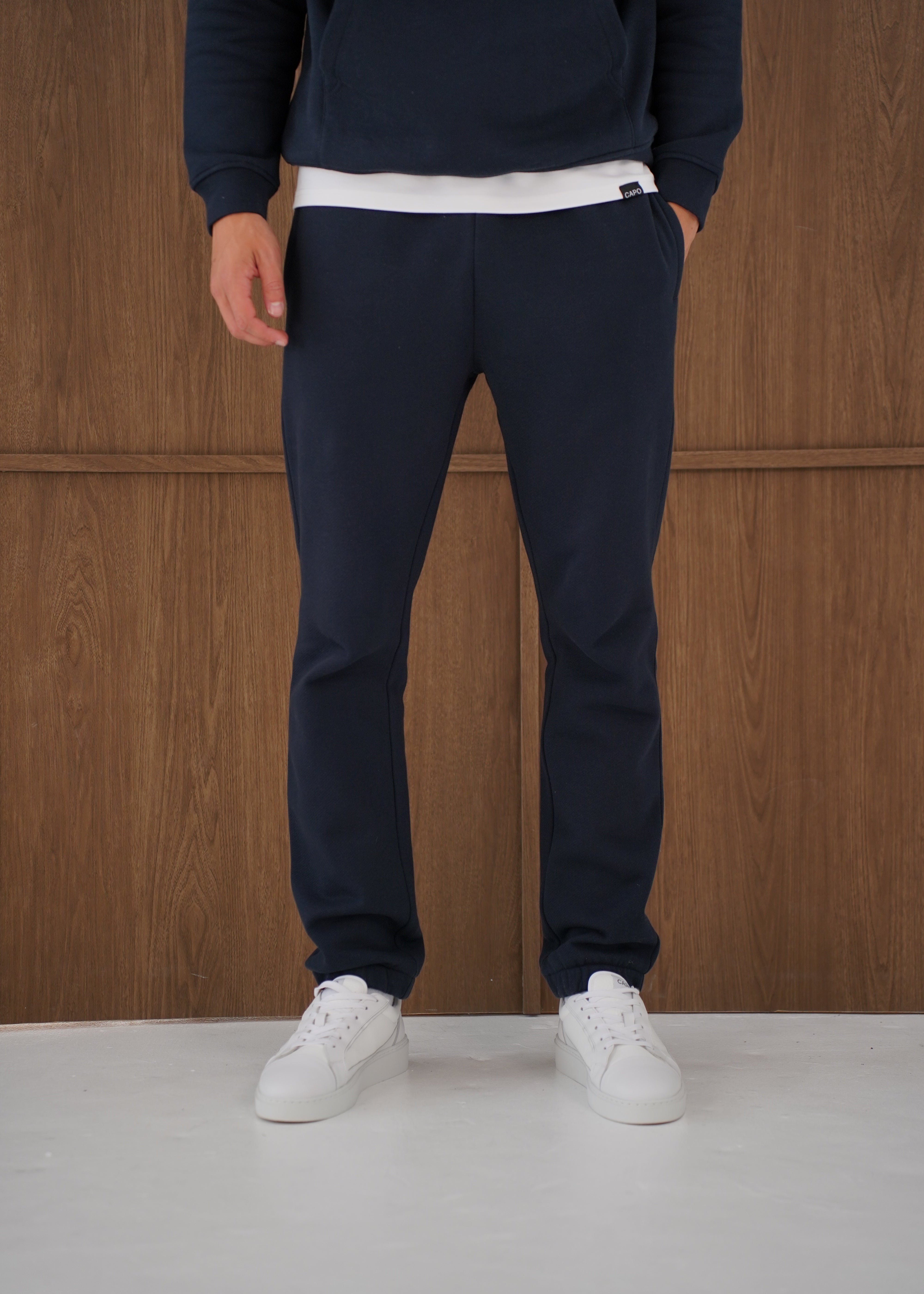 Capo Heavyweight Cuffed Pant - Navy