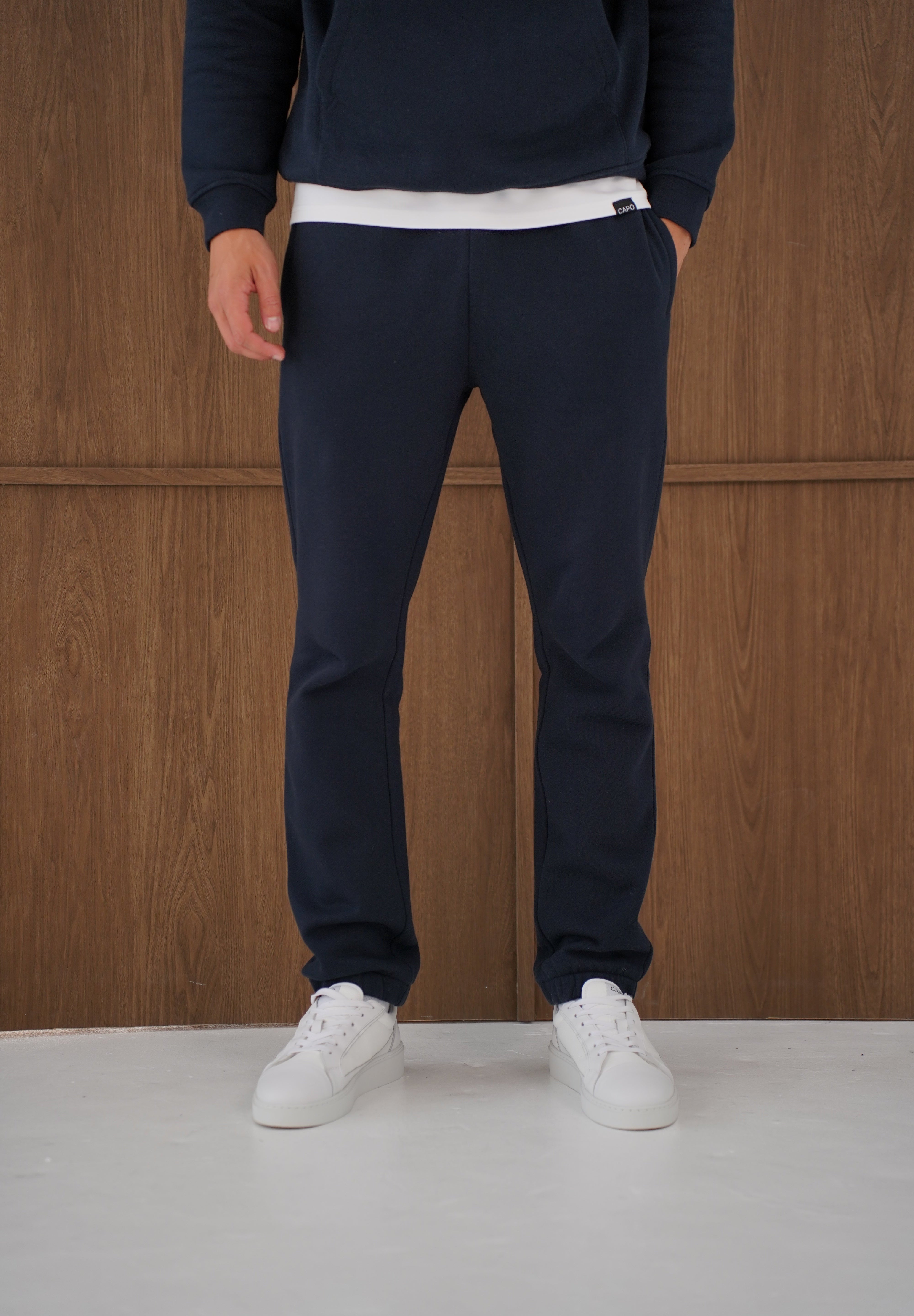 Capo Heavyweight Cuffed Pant - Navy