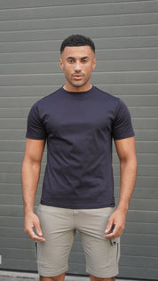 Capo MERCERISED T-Shirt - Navy