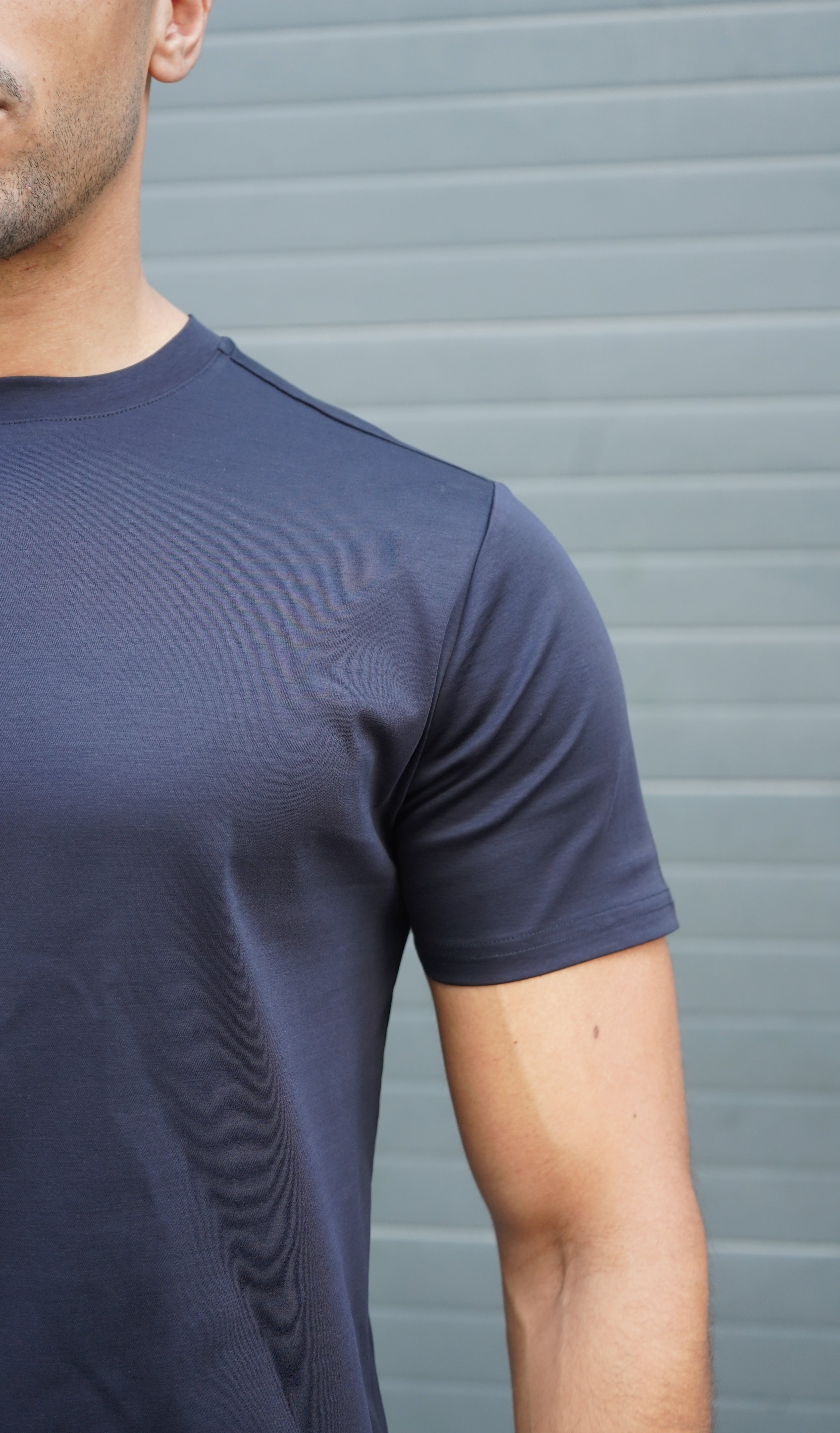 Capo MERCERISED T-Shirt - Navy