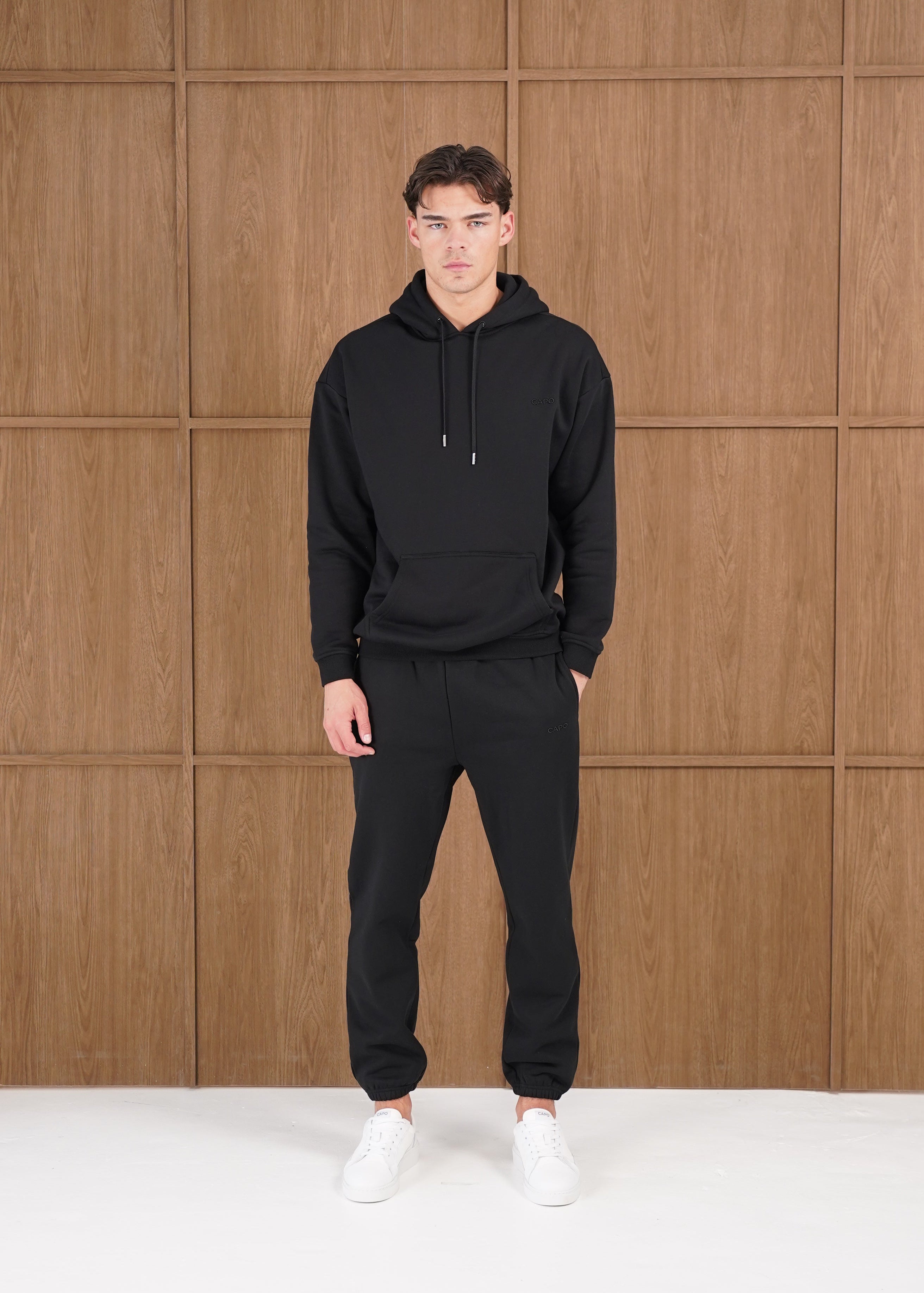Capo Tracksuit Jogger - Black