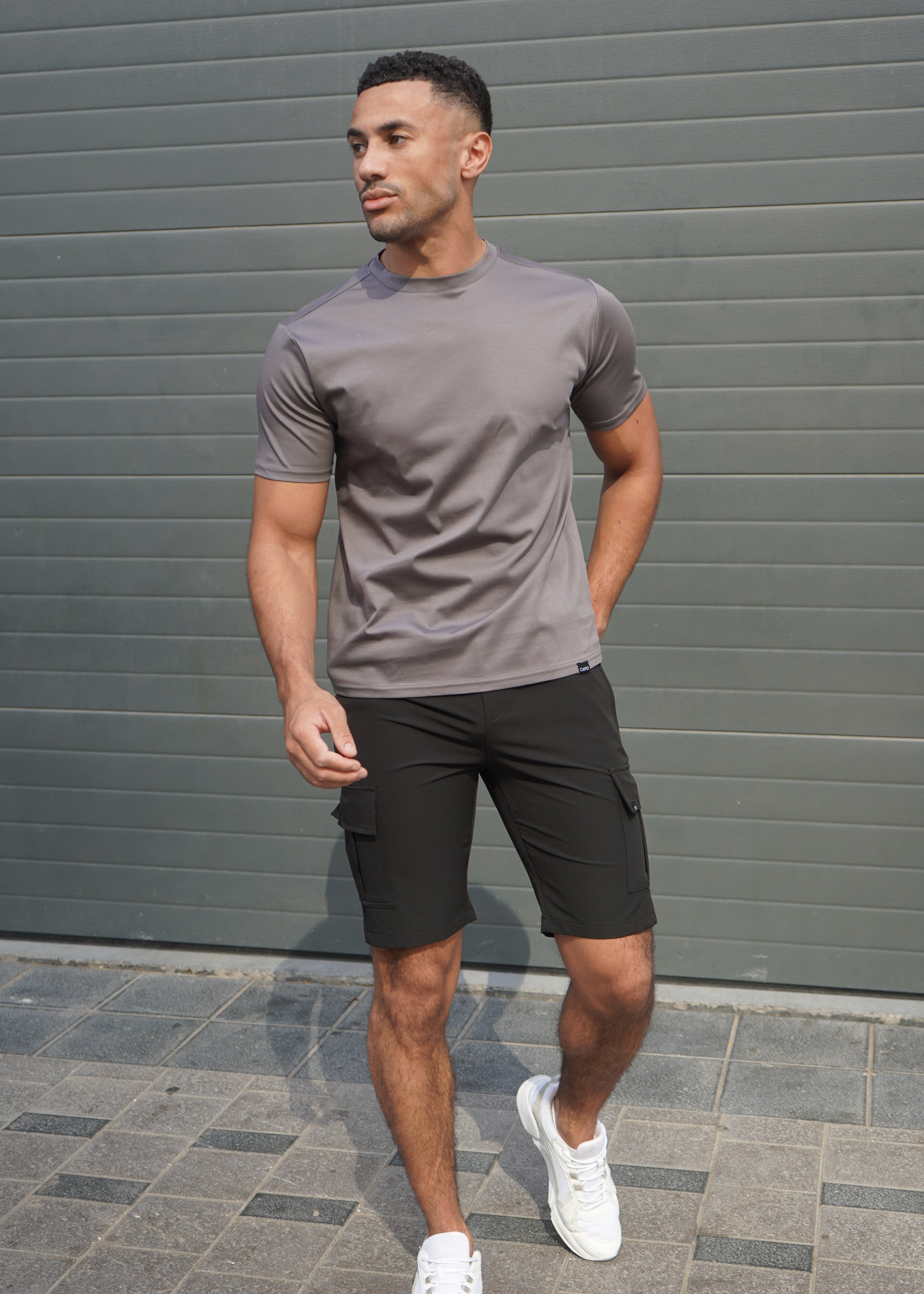 Capo MERCERISED T-Shirt - Slate